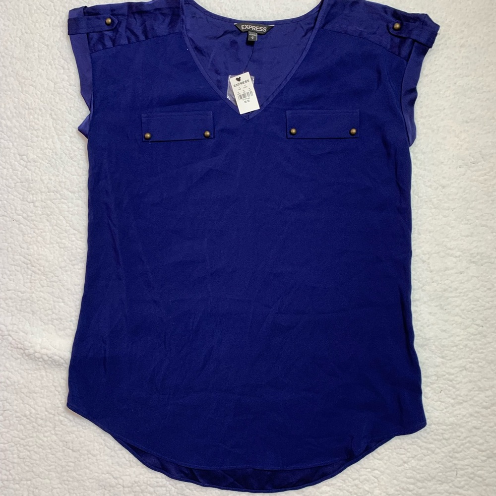 Express sleeve less top blouse Medium